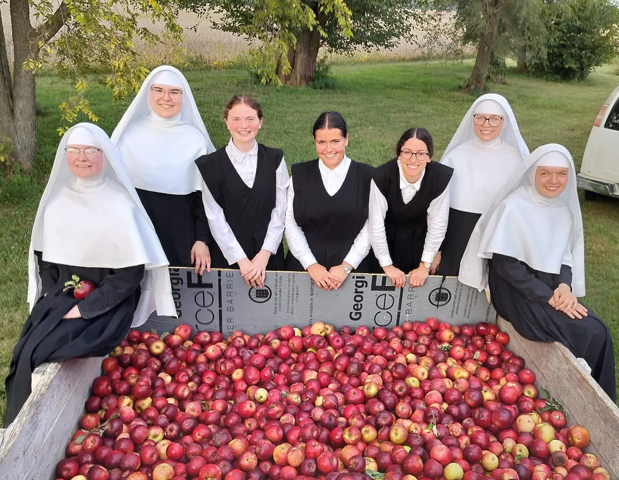 Work shared in common at the convent.